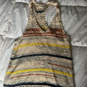 Vintage crochet racer back top